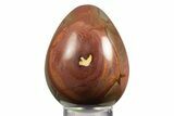 Polished Polychrome Jasper Egg - Madagascar #331733-1